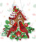 Alluring 5D DIY Diamond Painting Anhänger Diamant Painting Bilder Weihnachten Kranz Set Diamond Painting Fensterbilder Ornamente Diamant Malerei Bilder für Wand und Eingang Dekoration