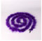 Hrlace 200cm Marabu Federboa 10g Flauschige Marabu Boa zum Basteln Natürliche Truthah Feder Boa Tlauschige Feder Girlande Weihnachtsgirlande DIY Kostüm Tanzen Hochzeit Cosplay Partydeko Dark Lila