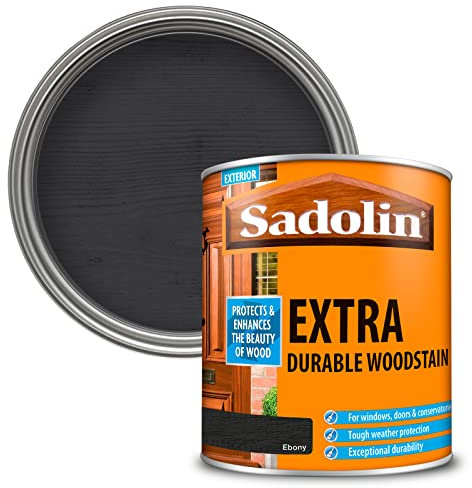 Sadolin - Extra Durable Woodstain - Advanced UV Protection (Ebony)