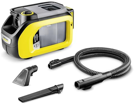 Kärcher Kabelloser Teppich- und Polsterreiniger, Selbstreinigungsfunktion, Fleckenreiniger für Teppiche, Autos und Möbel, SE 3-18 Compact - Nur Werkzeug