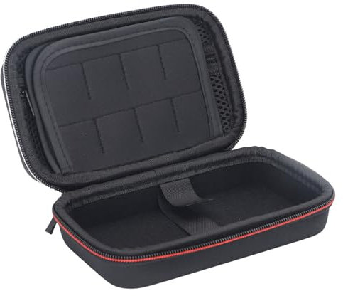 VBESTLIFE Custodia da Trasporto per 3DS XL/2DS XL, Custodia da Viaggio Rigida Protettiva per Console di Gioco, Cartuccia di Gioco e Altri Accessori, Nero