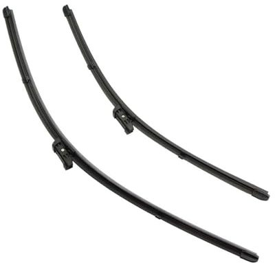 KOLEV Für A-udi A6 C8 2019-2021Auto Wischer Klingen Windschutzscheibe Windschutz Frontscheibe Klingen 26 + 20 Auto Zubehör Ersatzwischblätter(Left Steering)