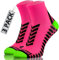sesto senso 3 Paires Chaussettes Sport de Course Colorées Femme Homme 47-50 Rose