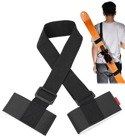 TPZORJX Ski Carry Strap,1 pcs ski tragegurt,ski accessoires,Skiaufbewahrung,Tragegurt Für Ski,Snowboard-Bindungsriemen, Skiriemen, Nylon Skiträgerriemen, Für Leicht Tragen Skis Und Pole