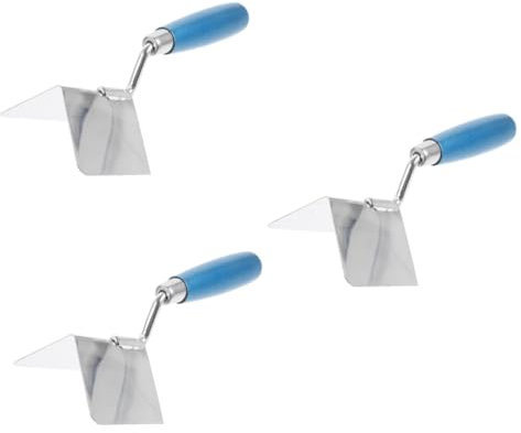 jojofuny 3stücke Trockenbau Eckspachtel Multifunktionale Für Präzise Innen Und Außenecken Ergonomischer Griff Für Komfortable Anwendung Langlebig Und Rostfrei Für Professionelle