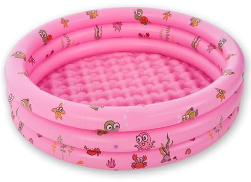 Piscine Gonflable, Gonflable en PVC Premium De Qualité Ludique Et Design À Partir pour Enfants, Piscines Familiale(C,100cm/39in)