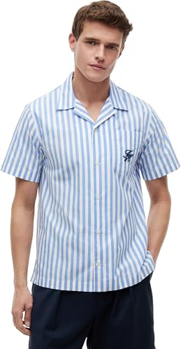 Tommy Hilfiger Herren Papertouch Pop STP Sslv Swimshop Mw0mw42986 Andere Hemden