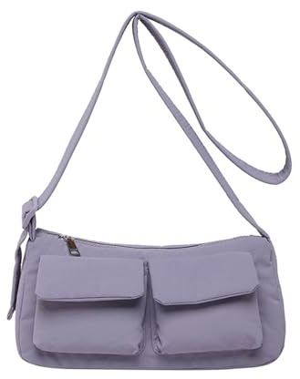 Msioytog Praktische Umhängetasche, die sich in eine Umhängetasche umwandeln lässt Enthält mehrere Taschen für die Organisation, eine passende Handy Geldbörse und eine stilvollere Umhängetasche