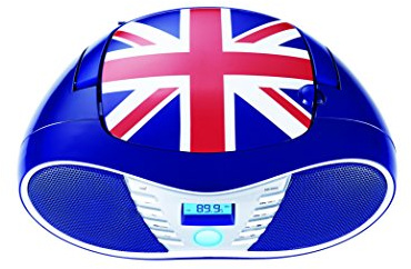 Bigben Interactive Radio CD Great Britain - Portable Stereo Systems (Digital, FM, Player, CD, Program, 2 W)