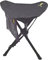 Geertop Tripod, Stool, Folding Camping Chair with Mesh Pocket for Fishing Camping Hiking, black