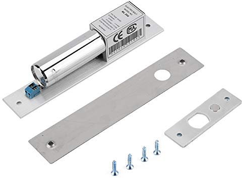 KSTE Verrouillage Porte Electrique 12V, DC 12V en verre électrique Serrure à induction magnétique de verrouillage de porte en métal Système de sécurité