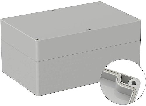 TRU COMPONENTS TC-9065692 Industrie-Gehäuse 250 x 160 x 119 ABS Lichtgrau (RAL 7035) 1 St.