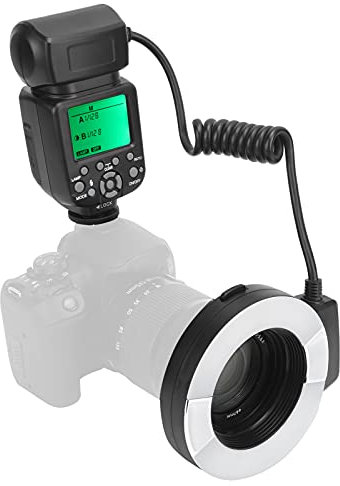 PUSOKEI Makro-Ringblitz für D7100, D7000, D5200, D5000, D3200, D3100, D90, D300S, D600 Usw