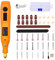 GOXAWEE Mini Trapano, 3,7 V Utensile rotante con 104 accessori, Elettrico Rotativo con USB, 0-18000 RPM Multifunzione Smerigliatrice per incisione, taglio, foratura, lucidatura, pulizia, fai da te