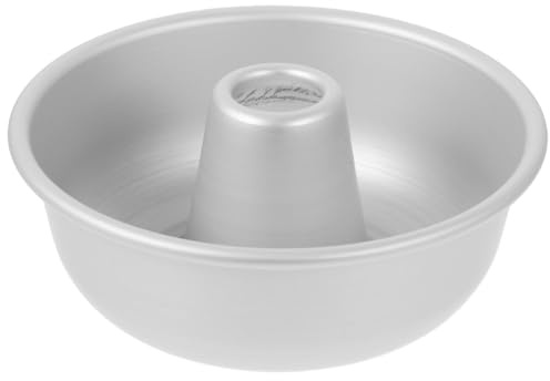 Hemoton 5.1-Inch Angel Food Cake Pan, Non-Stick Angel Food Cake Fluted Tube Baking Pan for Oven and Instant Pot Baking, 5.1x 5.1x2.16/13x13x5.5cm