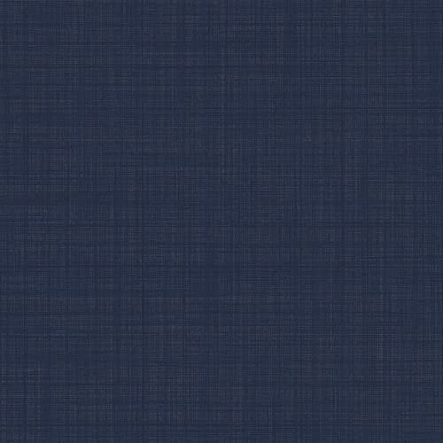 Arthouse Weave Texture Navy Wallpaper 946002 - Smooth Flat Plain Wallpaper