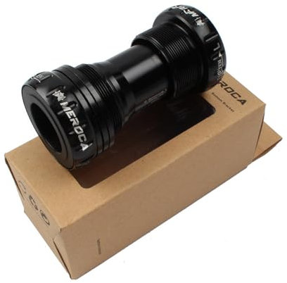 Meteorolite Tretlager mit Gewinde, Schwarz/Rot/Blau/Violett/Grün/Gold/Dazzle BB91 68/73 mm MTB Integral versiegeltes Stahllager unten, Halterung für 22–24 mm Spindelkurbel