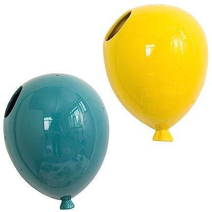 Cabilock 2 Pz vaso di fiori a palloncino in ceramica mais finto arredamento di design a palloncino Home decor vestiti vasi per piante arredamento sullo sfondo del negozio porta fiori pianta