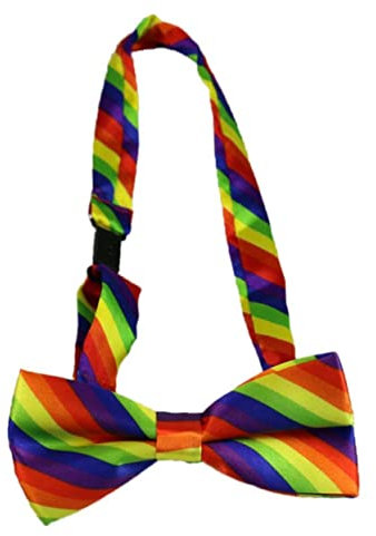 PACKOVE 3St Männer binden Männer Krawatten Regenbogen lgbt stolz hosenträger aussetzen Straps elastische Unisex-Hosenträger Elastizität Gurt dreiteiliger Anzug Männer und Frauen