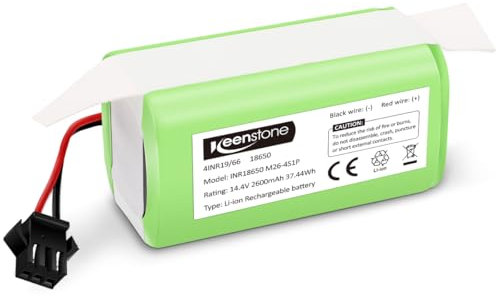 2600mAh Batería de Repuesto Compatible con Conga Excellence 990 950 1090 1790 1990, Ecovacs Deebot N79 N79S DN622, Eufy RoboVac 11 11S 12 15C 30 30C 35C, IKOHS NETBOT S14 S15