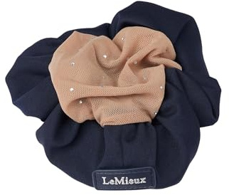 LeMieux Scrunchie with Crystal Hair Net - Navy/Blonde