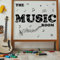 SUPERDANT Wandaufkleber The Music Room Mit Musiknoten Wandsticker Dekor Abziehen Und Aufkleben Wandtattoo DIY Schwarze Vinyl Wandsticker Für Klassenzimmer Musikzimmer Schlafzimmer