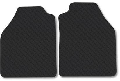 Compatible with Car Mats for Ford Transit Connect (2002-2013) 5mm Rubber | Heavy Duty Rubber Tailored Fit Floor Mats Full Coverage Durable Waterproof Accessories Easy Clean Anti Slip Made in the UK
