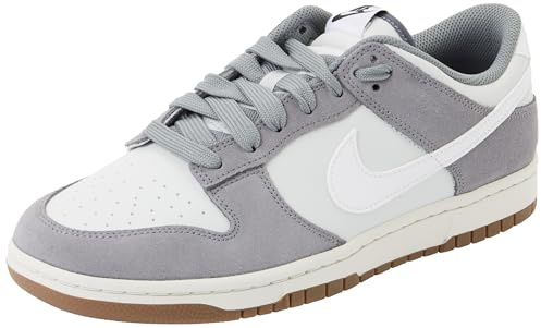 NIKE Dunk Low Retro SE, Sneaker Uomo, Bianco Freddo Grigio Fotone Bianco Polvere, 44.5 EU