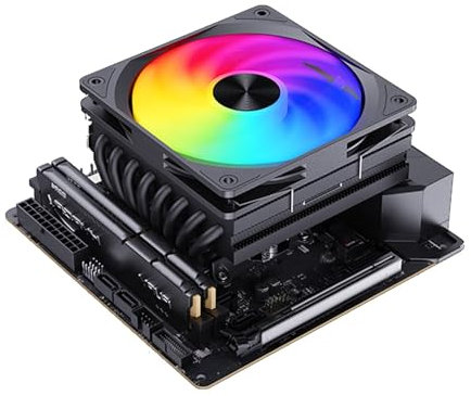 UT75 8 Heat Pipe CPU Coolers TDP 200W with UT12015 FDB Fan for AM4 and LGA1700 1200 2011