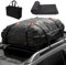 Warmiehomy Car Roof Bag 15.6 Cubic Feet(443L) Waterproof Roof Box with Anti-Slip Mat Car Rooftop Storage Bag with Straps, Carry Bag for Cars With/Without Rack