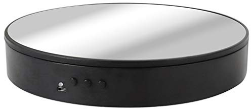 360 ° Kabine Drehmaschinen Plattenspieler Display Backdrop Stand Photography Accessoires Stille Remote Photo Studio Display Turntable