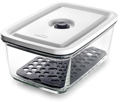 Lacor 69689 – Luftdichter Lebensmittelbehälter, 1,5 Liter, Smart, Vi... | Langlebiges Profi-Utensil; entwickelt für optimale Leistung und schnelle, unkomplizierte Reinigung in der Spülmaschine