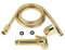 Garosa Kit Hygiène WC/Toilette Douchette Bidet Portable Murale Spray/Tête de Pulvérisation/Douchette à Main Shattaf Ensemble pour Les Soins Personnels Hygiène Potty Toilette Or