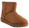 Primtex Bottes fourrées Femme Forme Boots Basse à Fourrure synthétique-39,39 EU,Marron-Camel