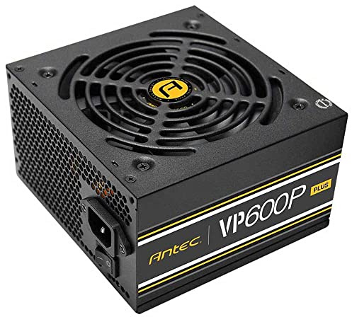 Antec VALUE POWER 600P PLUS unidad de - Fuente de alimentación (600 W, 200 - 240 V, 47 - 63 Hz, 5 A, Activo, 85%)