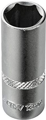 Stecknuss Steckschlüssel Nüsse Sechskant 13 mm 6 Kant 1/4 lang CR-V