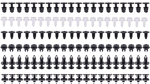 Doo Engy Auto Türverkleidungen Befestigung Clips Halter Innenverkleidung Klips für V-W Bus T4 T5 T6 Kunststoffnietclips 120 Stücke