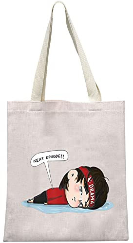 MEIKIUP K-Drama Mama Kosmetiktasche K-Pop Merchandise Koreanisches Drama Geschenk Next Episode Aufbewahrungstasche, Next Episode Tragetasche, Large