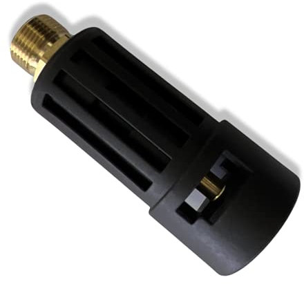 M&M Smartek Adaptateur pour – Compatible avec baïonnette Kärcher IG vers Nilfisk, Kränzle, STIHL, Black & Decker, Parkside, Easy!Lock TR22, Bosch, Alto AG (adaptateur B pour Kränzle M22)