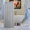 WedDecor Rideau de douche résistant à la moisissure et imperméable en PEVA résistant à la moisissure pour salle de bain avec 12 crochets en plastique blanc Gris 180 x 180 cm