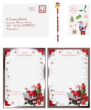 ICE TOYS Weihnachtskarte A4 Briefumschlag mit Stierkern und Sticker Set, Buchstabe D, Plain, Kork