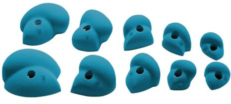 Ocun Holds Set 5 Jugs Klettergriffe, Blue