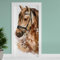 Finest Folia Türfolie 90x200 cm Türtapete Türposter Folie für Tür Wohnzimmer Kinderzimmer Küche Türaufkleber Bad Aufkleber selbstklebend TF04 (27 Pferd 2)