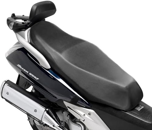 Susy Shop Universal-Sattelbezug, wasserdicht, verschiedene Größen, Material PU Kunstleder, anpassbarer Sattelbezug für Roller und Motorrad, Farbe Schwarz mit Tasche (XL (95 x 48 cm)