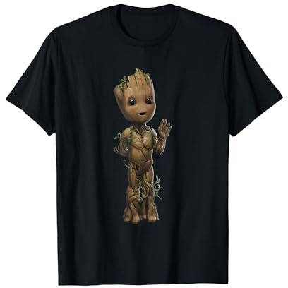 I AM Groot Wave Pose T-Shirt