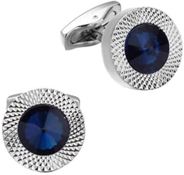 Gemelli Camicia Uomo, Crystal Gemelli Uomo in Zircone per Matrimonio D'affari per Camicie da Smoking