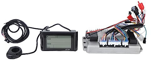 SUPYINI 36V 48V 60V 1000W Bürstenloser Controller-Kit 3-Modus-Sinuswellen-Controller mit Display Elektrofahrrad-Umrüstsatz