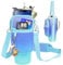 LEFOR·Z Water Bottle Carrier Bag with Phone Pocket Compatible with Stanley/Meoky 40 oz Tumbler with Handle,Water Bottle Holder Pouch with Adjustable Strap Compatible with Stanley Cup Accessories