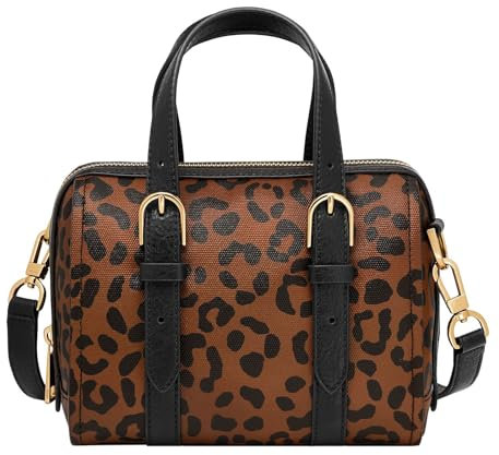 Fossil Carlie Handbag Leopard
