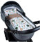 Babylux Babydecke Minky PLÜSCH Kuscheldecke 75x60cm + Kissen 35x30cm | 2-TLG Set für Kinderwagen, Wiege, Babyschale, Neugeborene (MP152 - Braun + Wald)